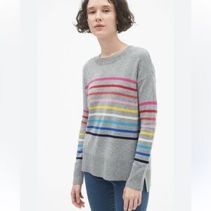 Gap “Crazy Striped” Colour and Gray Sweater | small